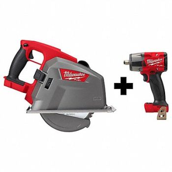MILWAUKEE M18 8 Circular Saw. M18 1/2 Impact, 382YT6