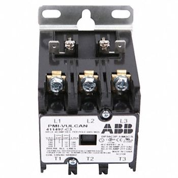 VULCAN HART Contactor 3 Pole 1, 29AA16
