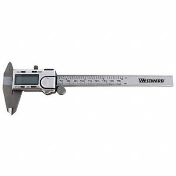 WESTWARD Digital Caliper Standard 0 to 8 In, 29AD37