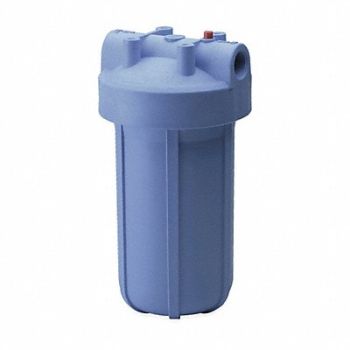 CULLIGAN Filter Housing 13 3/4 H 7 1/8 Dia Blue, 29AH47