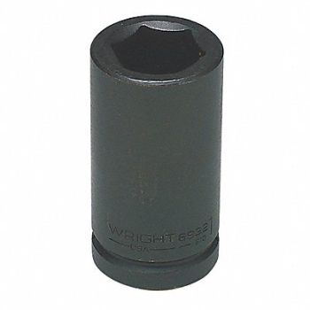 WRIGHT TOOL Impct Skt Steel Blk Oxd 3 in, 29AM88