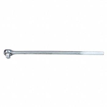 WRIGHT TOOL Hand Ratchet 24 in Chrome 3/4 in, 29AT77