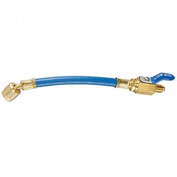 YELLOW JACKET Low Side Hose Low Loss 9 In Blue, 29AU33