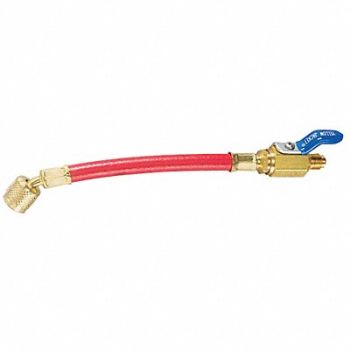 YELLOW JACKET High Side Hose Low Loss 9 In Red, 29AU34
