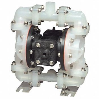 SANDPIPER Dbl Diaphragm Pump FNPT PTFE 1/4in 14gpm, 29AU49