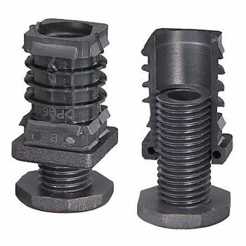 ELESA Level Foot Swivel Stud M12 25mm Base, 29AU64