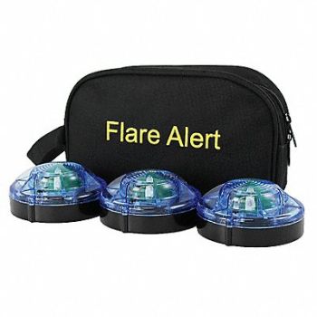 FLAREALERT H5603 LED Road Flare Kit 1 Watt Blue, 29DX92