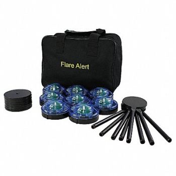 FLAREALERT H5596 LED Road Flare Kit 1 Watt Blue, 29DY02