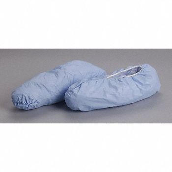 ALPHA PROTECH Shoe Covers 2XL Blue PK300, 29DZ81