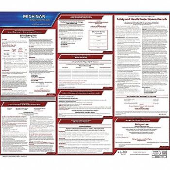 JJ KELLER Labor Law Poster State Labor Law MN, 29EA09