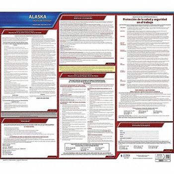JJ KELLER Labor Law Poster State Labor Law AK, 29EA39