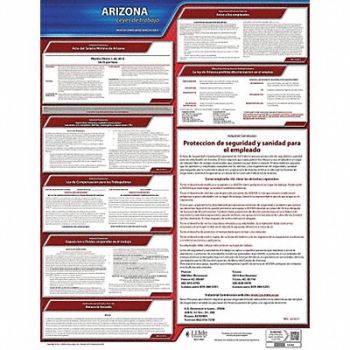 JJ KELLER Labor Law Poster State Labor Law AZ, 29EA42