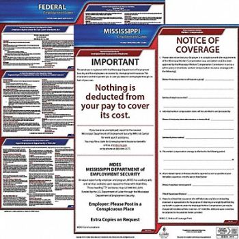 JJ KELLER Labor Law Poster Kit MS English 19 in W, 29EC18