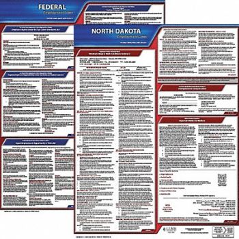 JJ KELLER Labor Law Poster Kit ND English 19 in W, 29EC21