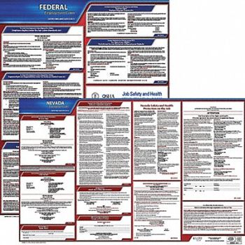 JJ KELLER Labor Law Poster Kit NV English 27 in W, 29EC26