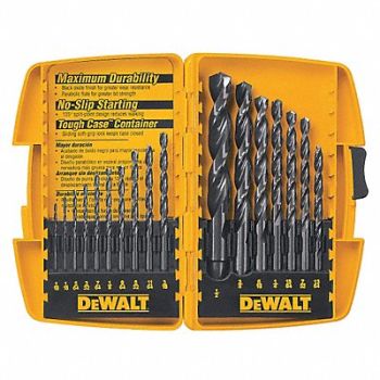 DEWALT Jobber Length Drill Set 17pc HSS, 29EG54