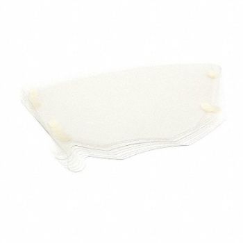 SUNDSTROM SAFETY Protection Film PET Clear PK10, 29EJ89