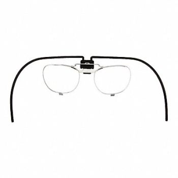 SUNDSTROM SAFETY Spectacle Frame Metal Black/Silver, 29EK13