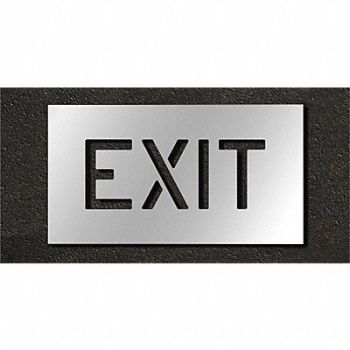 RAE Pavement Stencil Exit 6 in, 29EK51