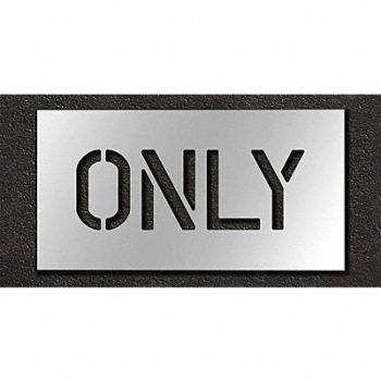 RAE Pavement Stencil Only 6 in, 29EK52