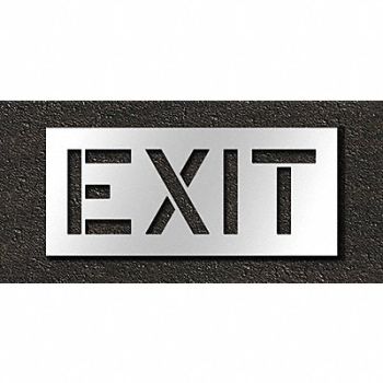 RAE Pavement Stencil Exit 12 in, 29EL26