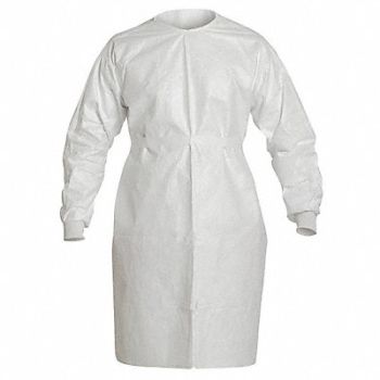 DUPONT Disposable Gown Universal White PK30, 29EU21
