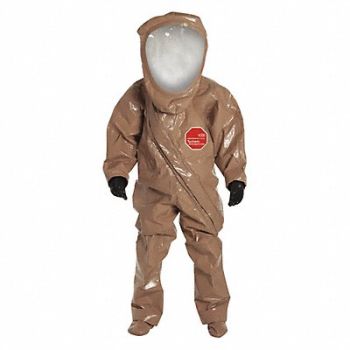 DUPONT Encapsulated Suit L Tan, 9DTR5