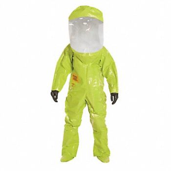 DUPONT Encapsulated Train Suit Lvl A Train 2XL, 29EX91