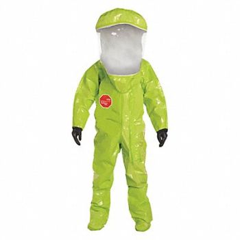 DUPONT Encapsulated Train Suit Lvl A Train XL, 3WJN1