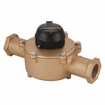 BADGER Flowmeter 170gpm 150psi 15-1/4 in., 29FJ95