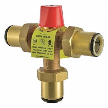 WATTS Thermostatic Mixing Valve 1 in., 29HZ49