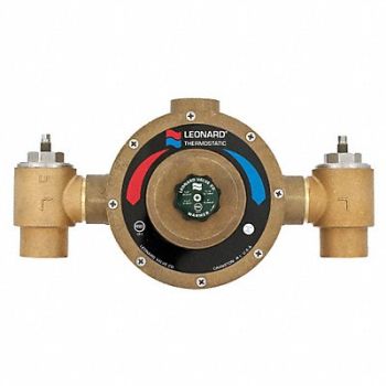 LEONARD VALVE Mixing Valve Lead Free Bronze, 29JA71