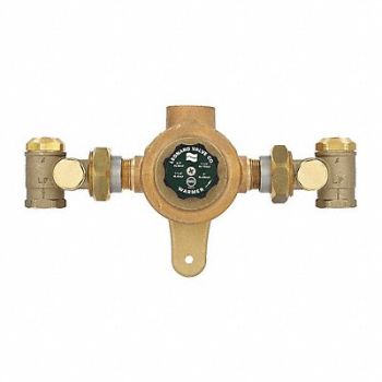 LEONARD VALVE Mixing Valve Lead Free Bronze, 29JA73
