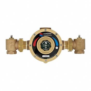 LEONARD VALVE Mixing Valve Lead Free Bronze, 29JA75