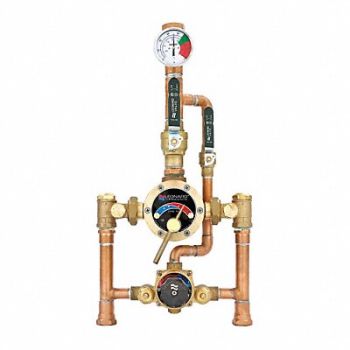 LEONARD VALVE Mixing Valve Lead Free Bronze, 29JA82