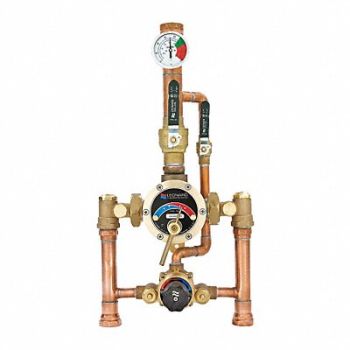 LEONARD VALVE Mixing Valve Lead Free Bronze, 29JA83