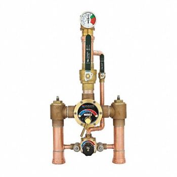 LEONARD VALVE Mixing Valve Lead Free Bronze, 29JA84
