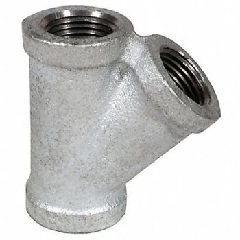 ANVIL Wye Malleable Iron 4 in NPT Class 150, 29JD31