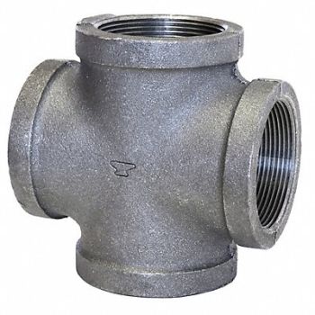 ANVIL Cross Malleable Iron 4 Pipe Size FNPT, 4WHW5