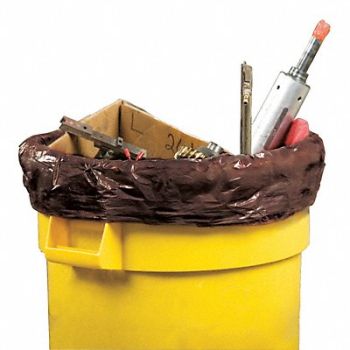 GRAINGER APPROVED Trash Bag 57 gal PK100, 29JL42