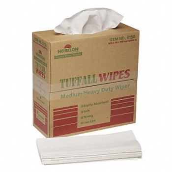 ABILITY ONE Dry Wipe 9-3/4 x 16-1/2 White, 29JL44