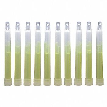 ABILITY ONE Lightstick 6 in L Green PK10, 29JL45