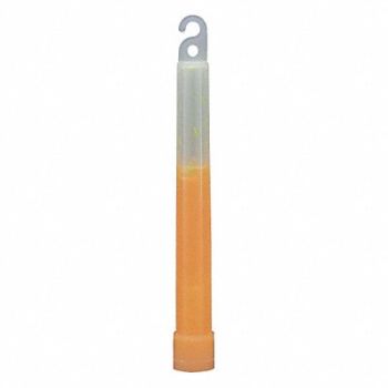 ABILITY ONE Lightstick 6 in L Orange PK10, 29JL49