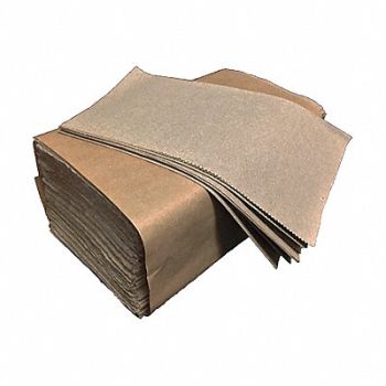 ABILITY ONE Paper Towel Sheets Brown 250 PK16, 29JL69