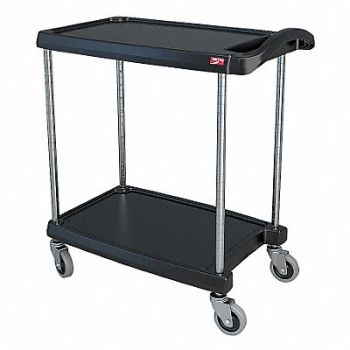 METRO Utility Cart 300 lb Load Cap. 2 Shelves, 29JU25