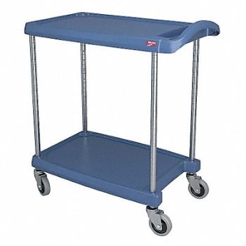 METRO Utility Cart 300 lb Load Cap. 2 Shelves, 29JU26