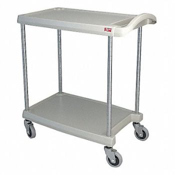 METRO Utility Cart 300 lb Load Cap. 2 Shelves, 29JU27