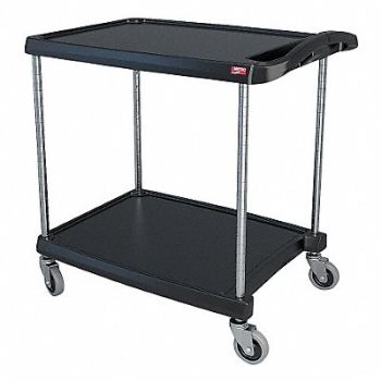 METRO Utility Cart 300 lb Load Cap. 2 Shelves, 29JU31