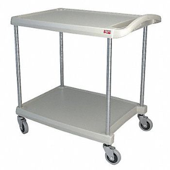 METRO Utility Cart 300 lb Load Cap. 2 Shelves, 29JU33
