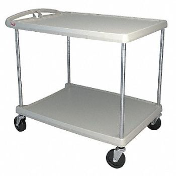 METRO Utility Cart 400 lb Load Cap. 2 Shelves, 29JU39